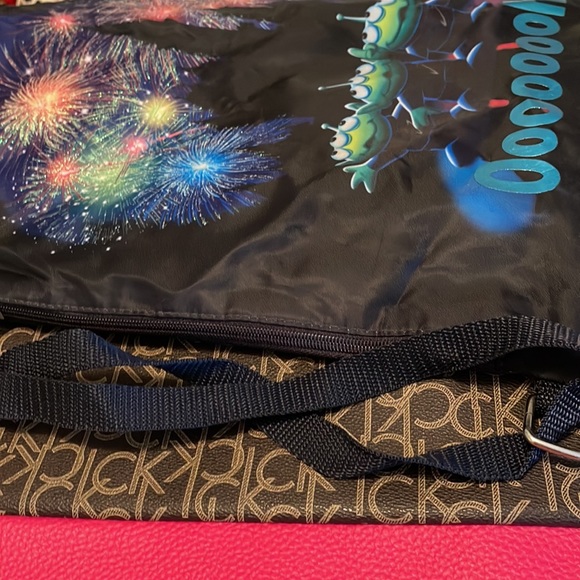 Disney parks drawstring backpack Toy Story Aliens fireworks - Picture 3 of 3
